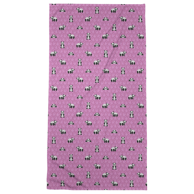 Katelyn Elizabeth Cotton Blend Bath Towel, Pink