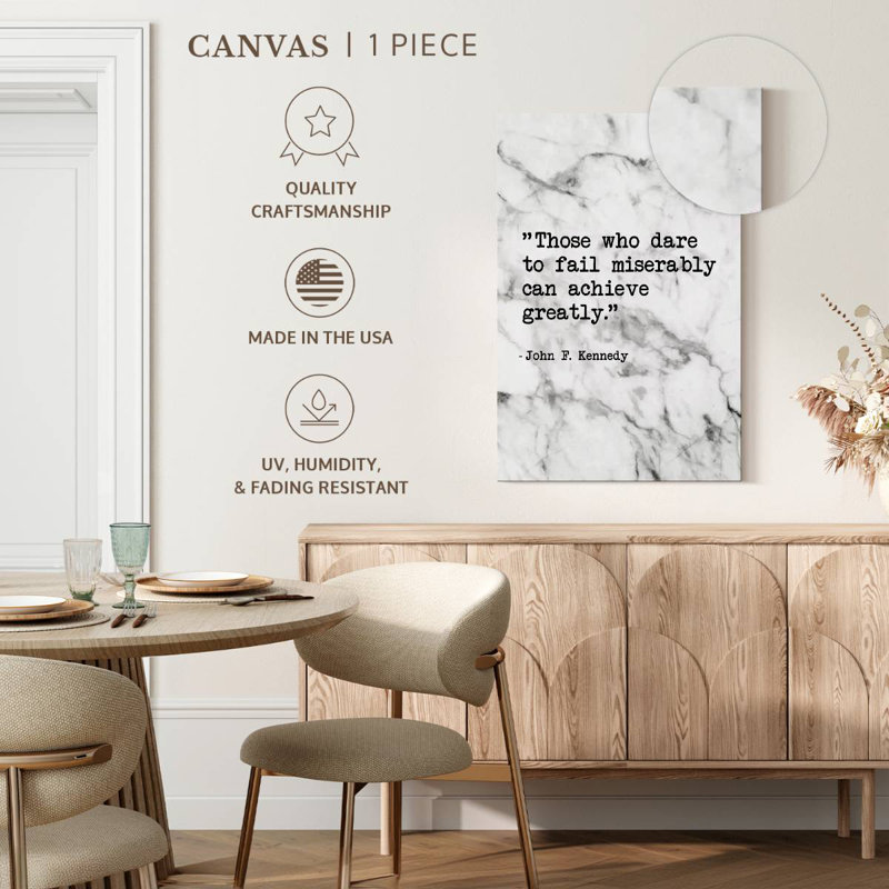 JFK Famous Quote, 36" H x 24" W