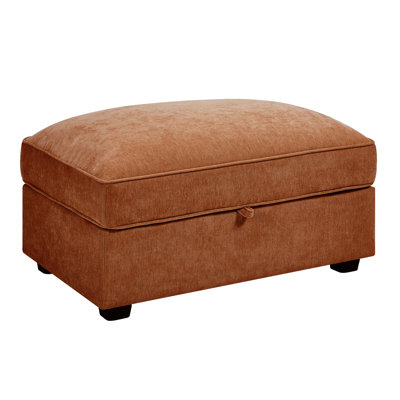 Repose-pieds moderne en chenille