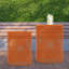 Iron Outdoor Side Table; Modern Side Table-1094345702