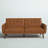 Gaige 78.5" Faux Leather Convertible Sofa/Futon-1208524613
