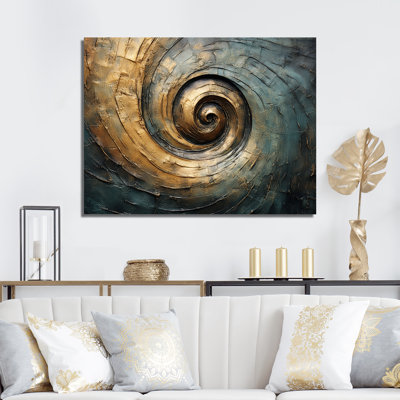 Dahir - Abstract Spirals, art mural
