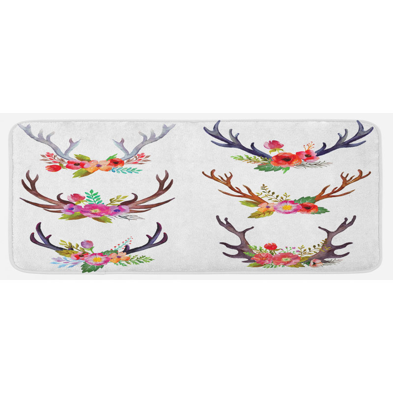 Tapis de cuisine antlers