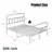 Hogsett Metal Platform Bed-647888811