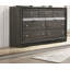 Commode standard 9 tiroirs avec miroir Blanding