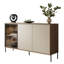 151 cm W Glass Sideboard
