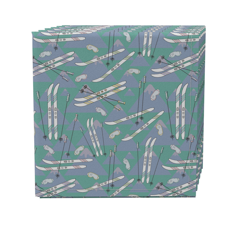Cotton Twill No Pattern Square Napkin