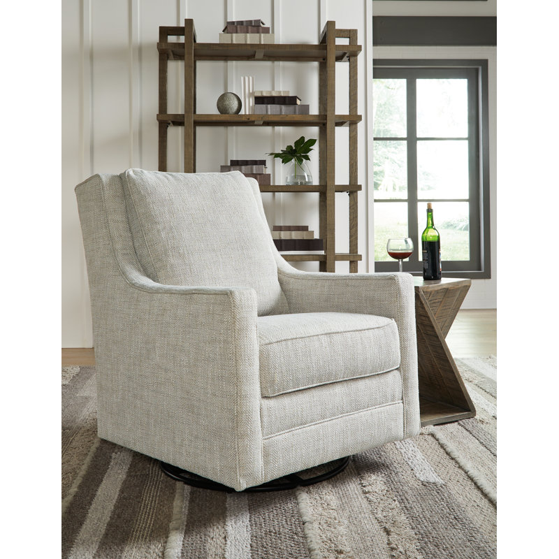 Kambria Upholstered Swivel Accent Chair
