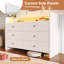 120cm W 6 - Drawer Chest of Drawers