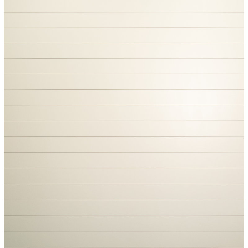 Panneau mural 45 po x 5,75 po Classic Shiplap en amande