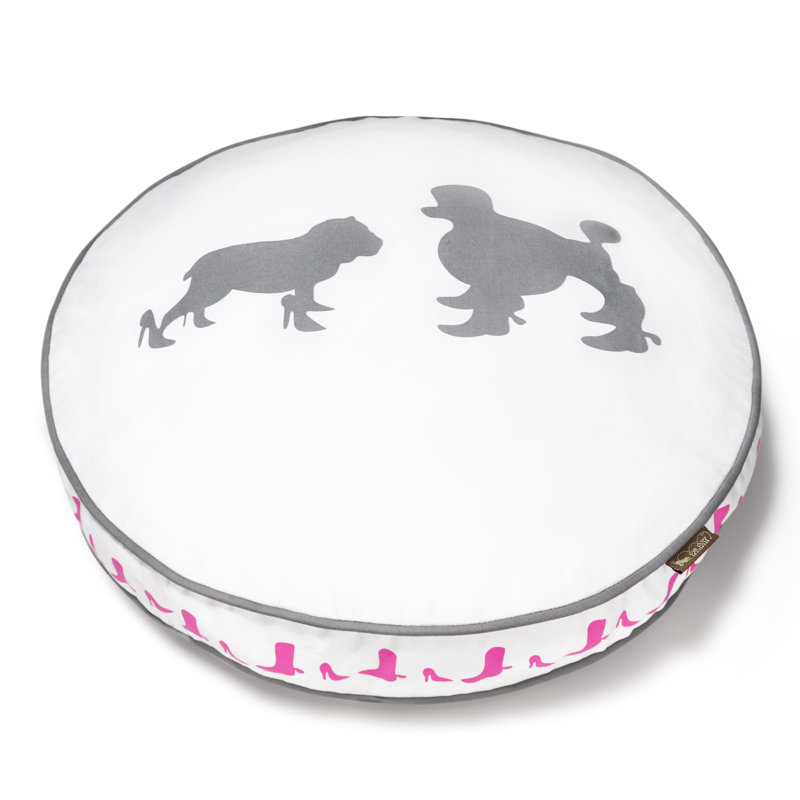 Heels and Boots Round Dog Bed Cover, Small - 27.5"