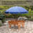 Aayza Rectangular Fir Outdoor Picnic Table