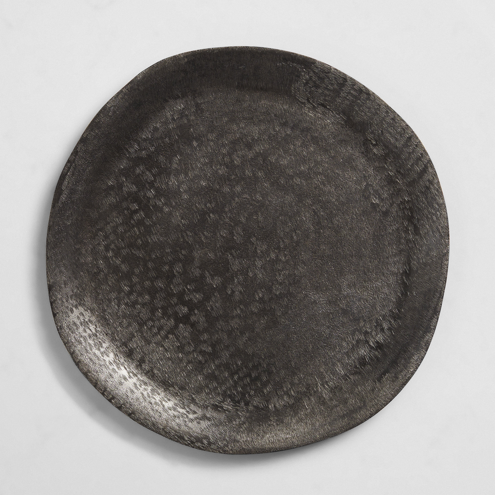 RE/FINE™ Zadia Brushed Metal Charger Plate (Set of 4)