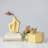 Stoneware Planter with Organically Shaped Detail