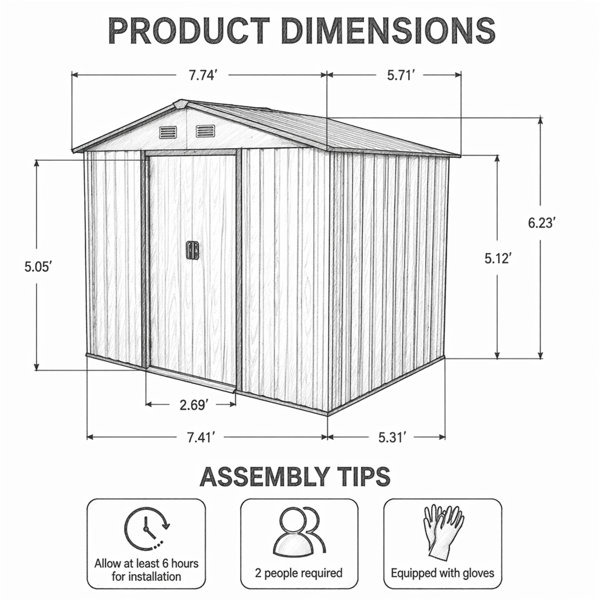 Dimensions du produit
