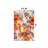 Florentia Floral Tufted Orange/Pink/Ivory Non-Slip Rubberback Area Rug-855719460