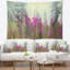 Tapisserie florale mauve-28488069