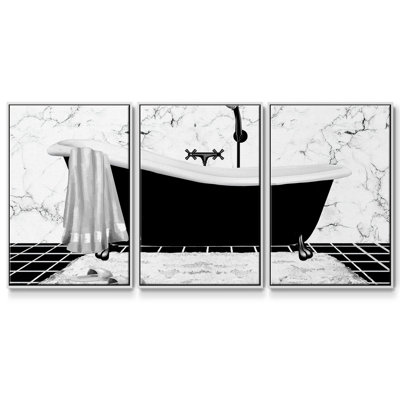 " Modern Bath I " 3 - Pieces