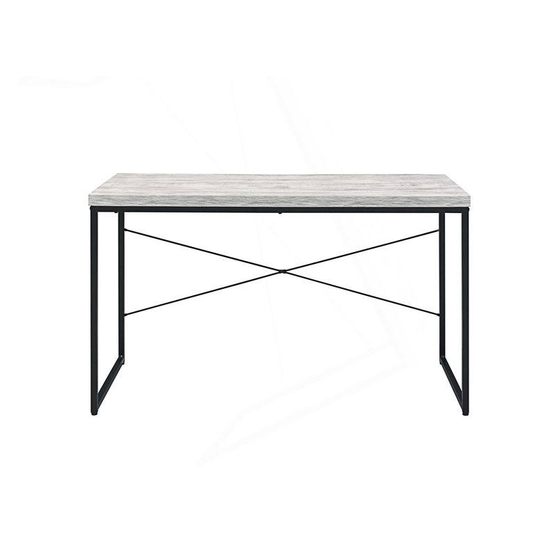 Industrial Style 1Pc Writing Desk, Antique White