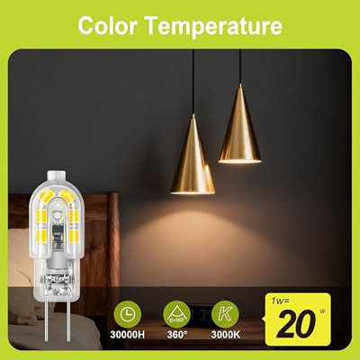 1 W A15 G4/Bi-pin LED Smart Bulb