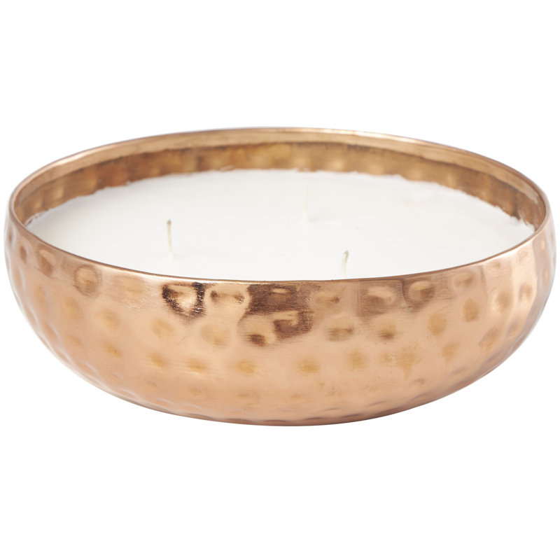 Bol en cire fondue, Cuivre
