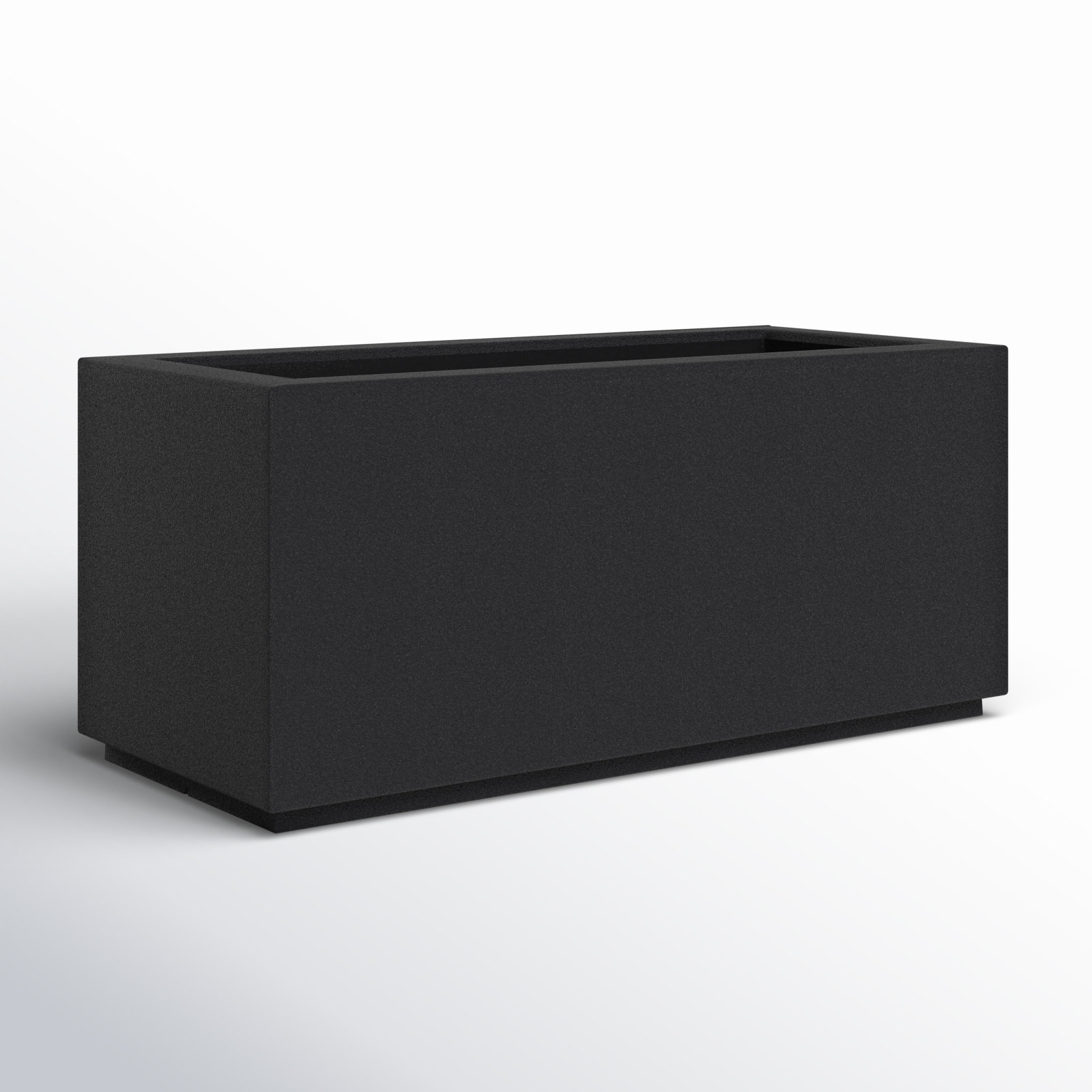 Gita 36" Planter Box, Black