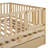 Daybed with Fence Guardrails and 2 Drawers-644393822-644393817