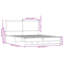 Borough Wharf Metal Bed Frame Without Mattress Smoked Oak-199676643