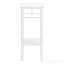 Table de bout carrée contemporaine carrée en stratifié blanc-128972851