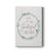 «Start Chaque Jour» - Art textuel sur toile tendue-1200264512