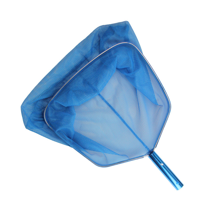 19" Blue Large Swimming Pool Leaf Rake With Net