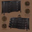 Commode 8 tiroirs Aeryona