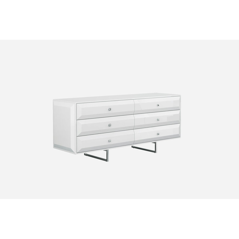 Commode double 6 tiroirs Aesara