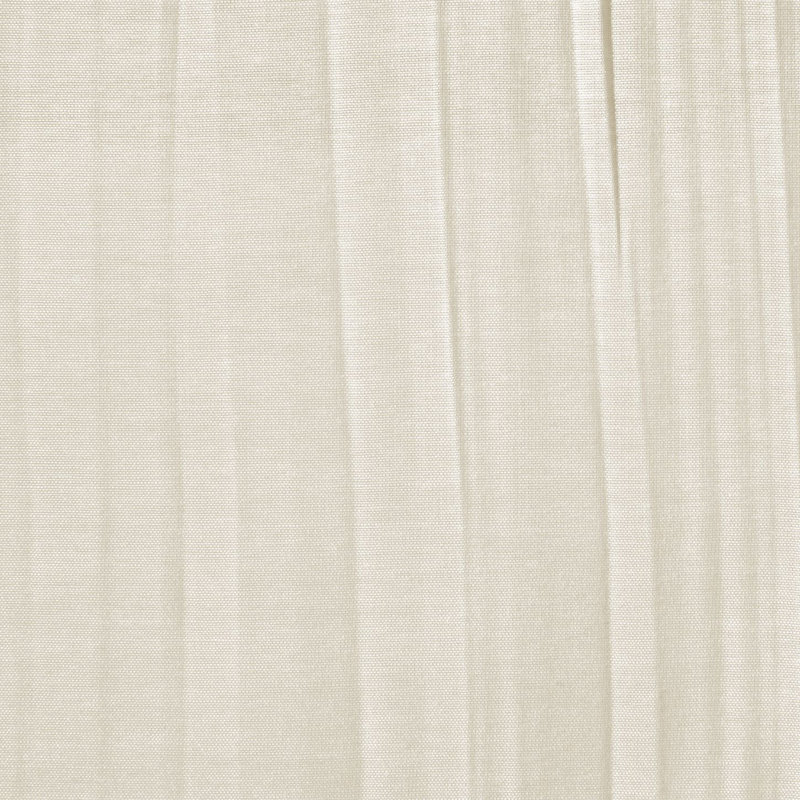 Mercuri Semi Sheer Single Curtain Panel, Ivory, 52"W x 84"L