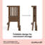 Escabeau pour tout-petit pliable Montessori-110139210