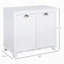 Armoire de rangement pour salle de bain Tilt-Out Laundry