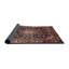 Tapis traditionnel brun / rouge / noir-799382930