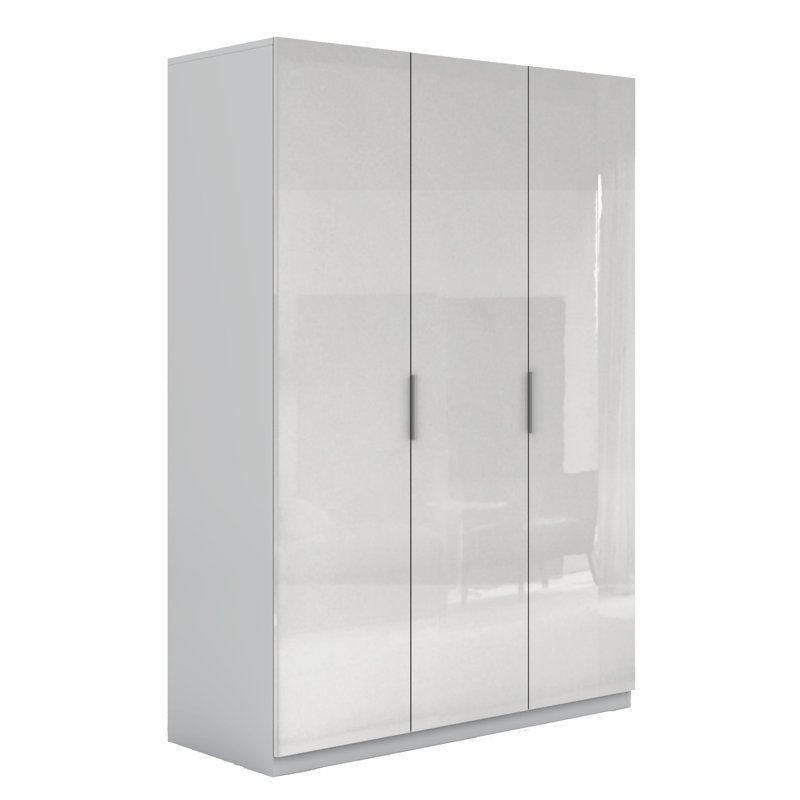 Blocco 3 Door Manufactured Wood Wardrobe