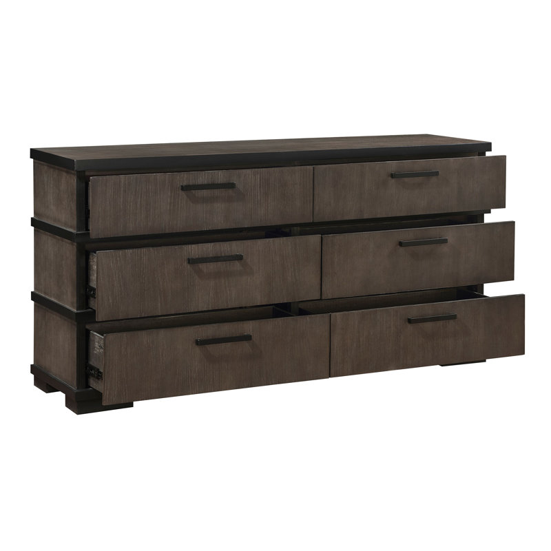 Commode 6 tiroirs 1pc