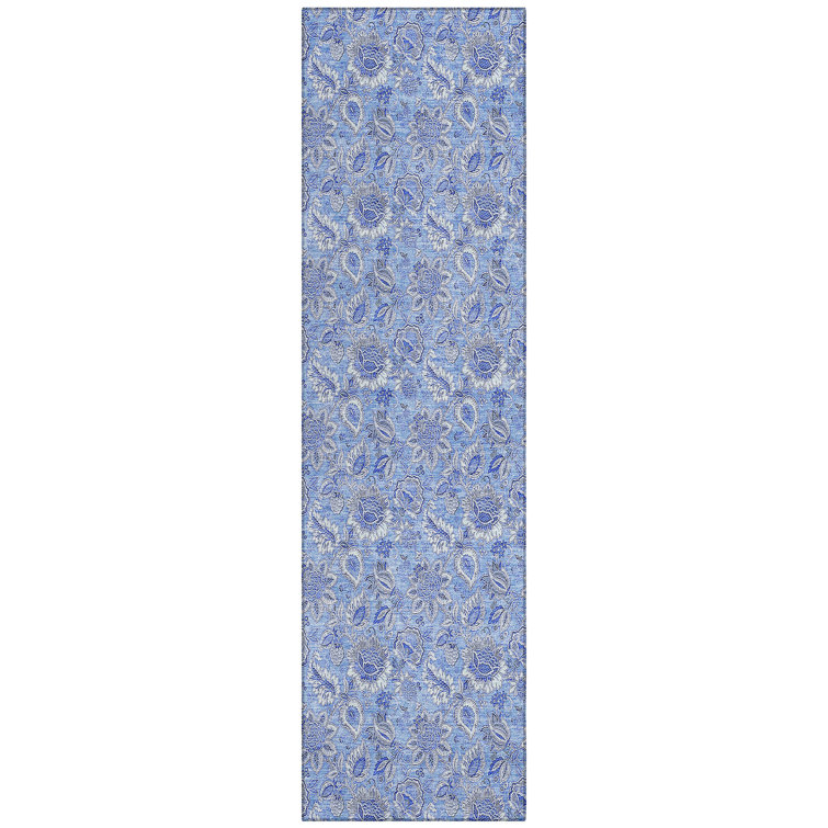 Fareham Washable Floral Indoor / Outdoor Rug