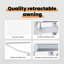 Brayden Studio Polyester Cover Retractable Patio Awning-2194619-2194620