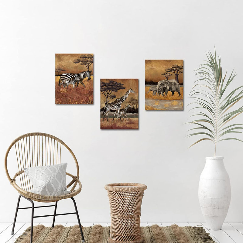 3 Piece Wrapped Canvas Print