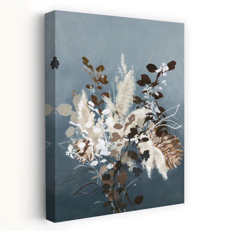 Feuilles lumineuses 3, art contemporain abstrait, H 36 po x l 24 po