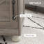 Petite table d'appoint polyvalente avec beaucoup de rangement, alliant charme campagnard et design moderne pour le salon-1035316269