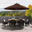 Parasol de patio en oléfine 9 pi 9 pi-681813137