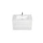 Meuble-lavabo flottant 36 po avec lavabo, meuble-lavabo mural moderne 36 po avec lavabo en résine et tiroirs à fermeture en douceur-106459504