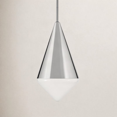 Gilroy Single Light Steel Dimmable Pendant