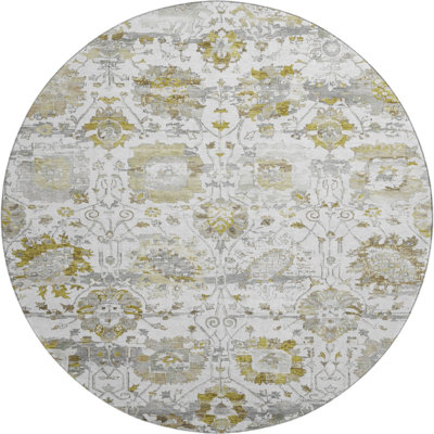 Premium Machine Washable Lubbers AMF1732 Global Rug