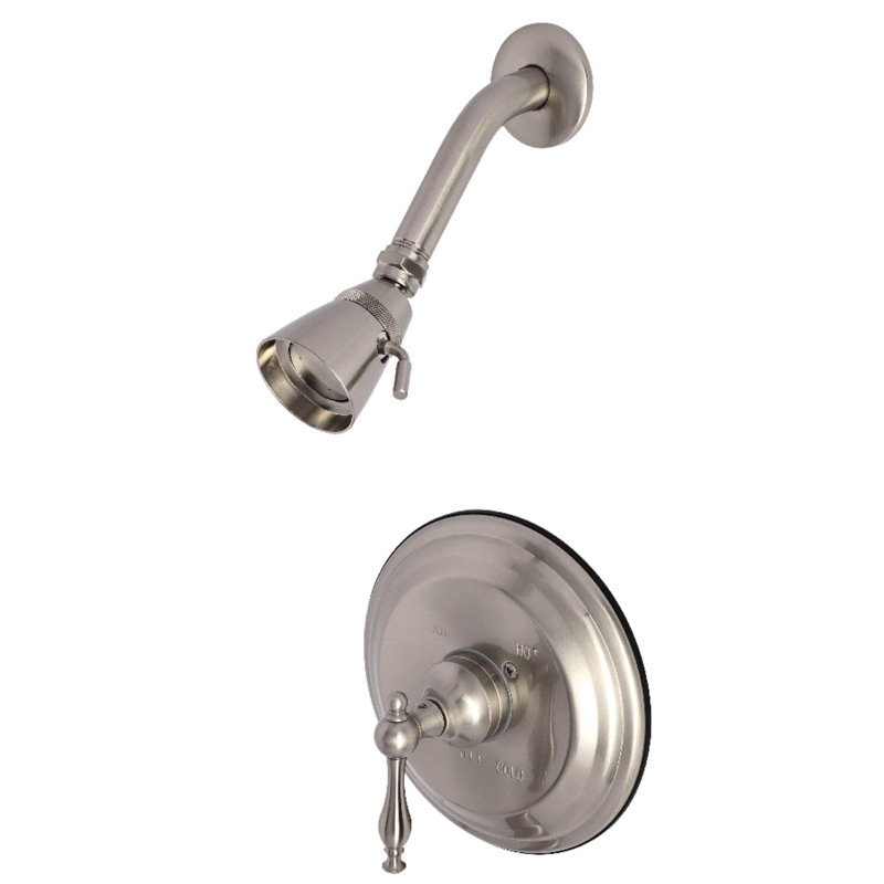 Kingston Brass Single-Handle Pressure Balanced Shower Faucet, Brushed Nickel