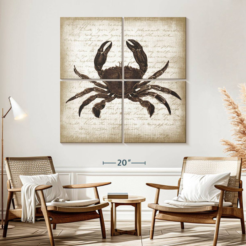 Crabe Brampt II, H 57 po x l 57 po